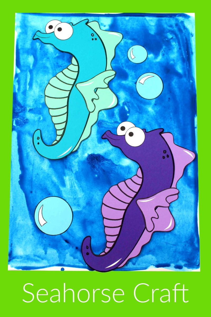 free printable pictures of seahorses