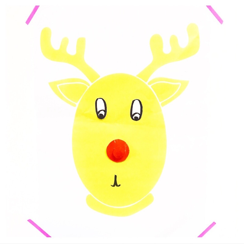 Free Printable Pin The Nose On Rudolph Oh Creative Day