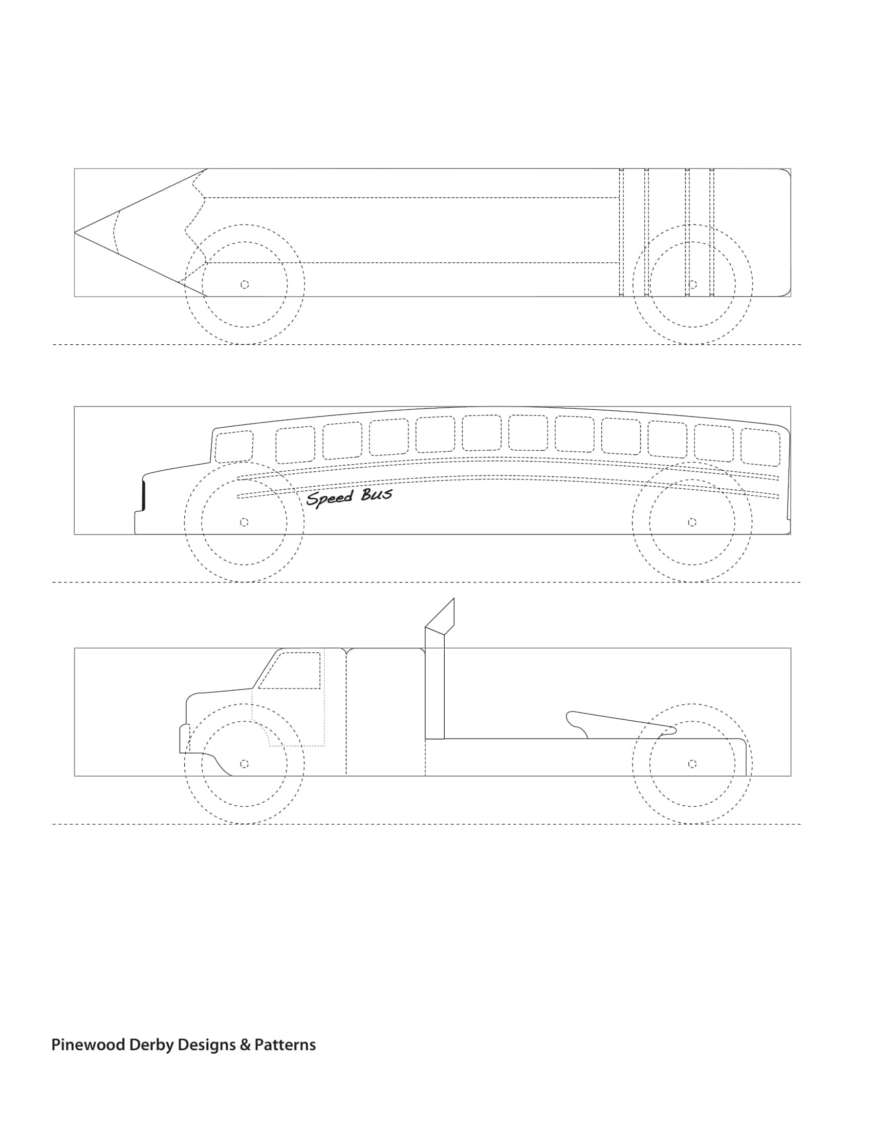 pinewood derby printable templates