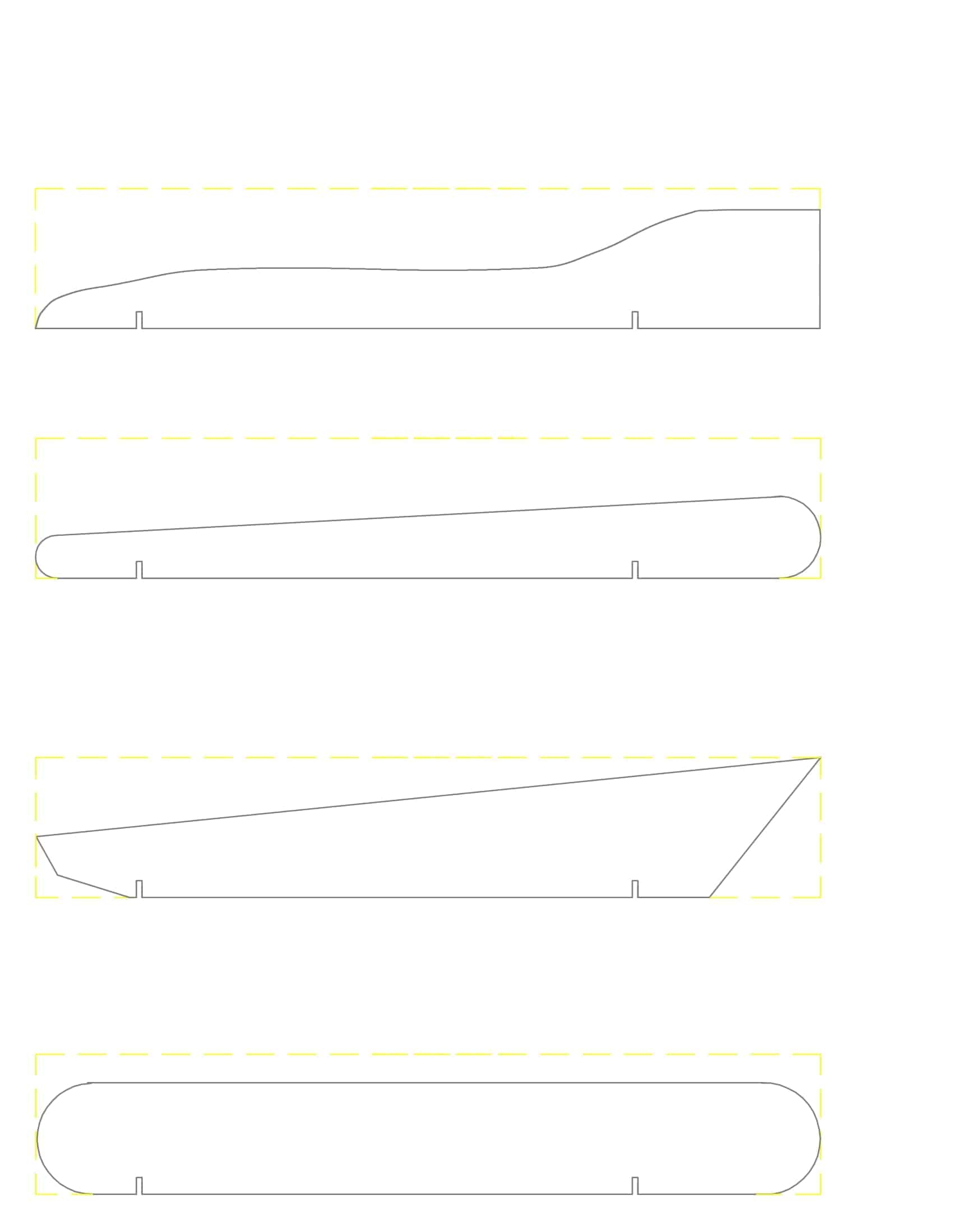 Free Printable Pinewood Derby Templates PDF Fastest Speed Card