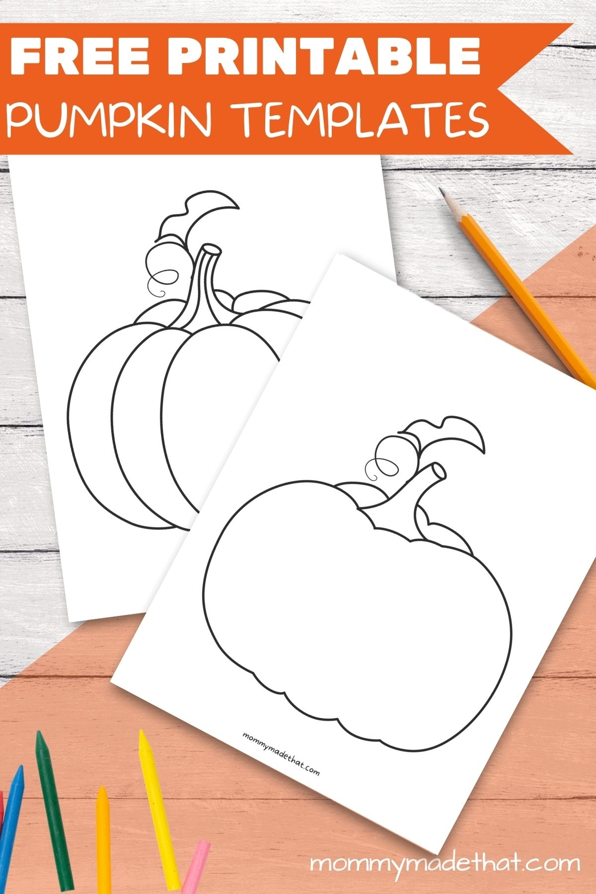 paper pumpkin template printable
