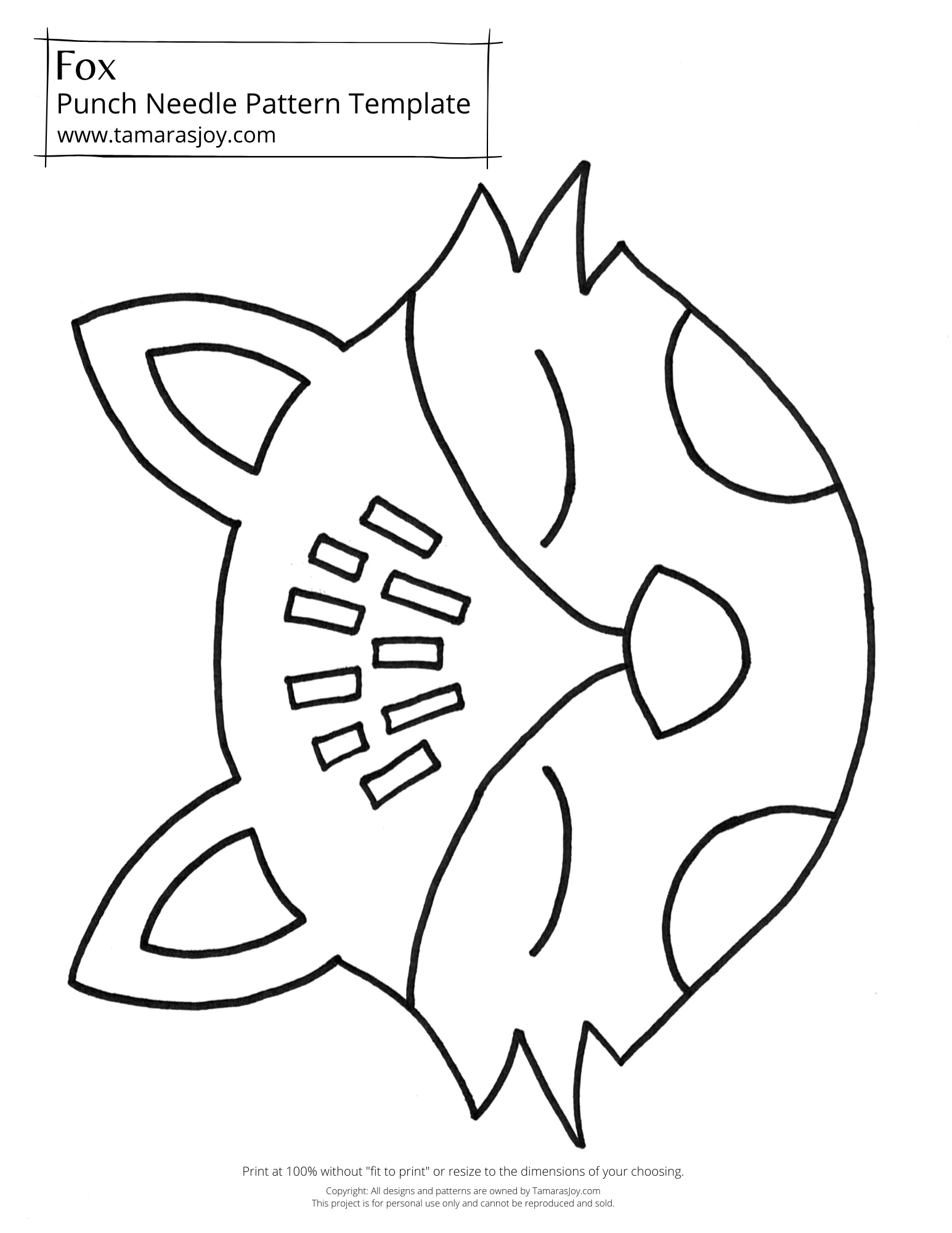 FREE PRINTABLE PUNCH NEEDLE PATTERNS Tamaras Joy