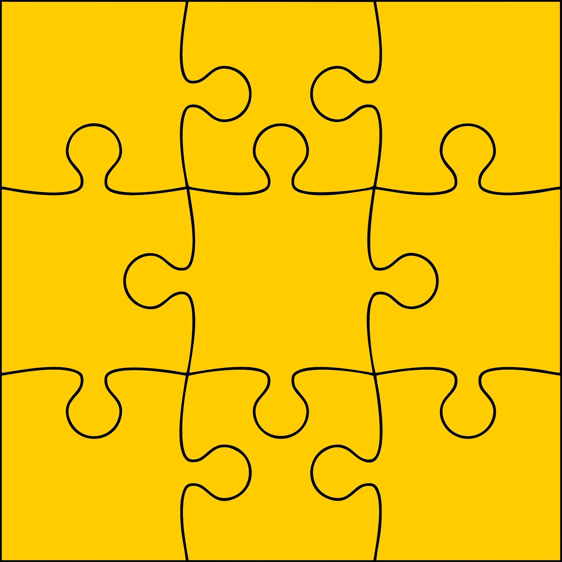 free printable puzzle pieces template