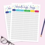 Free Printable Reading Log Pineapple Paper Co 