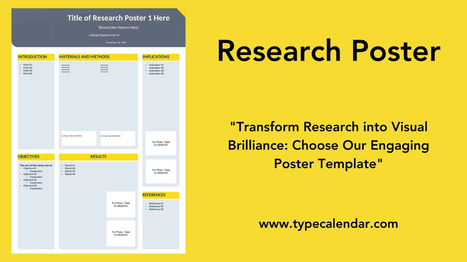 free printable poster templates