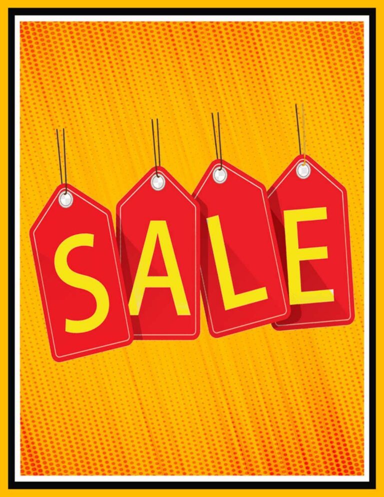 Free Printable Sale Signs For Retail Printable Party Favors