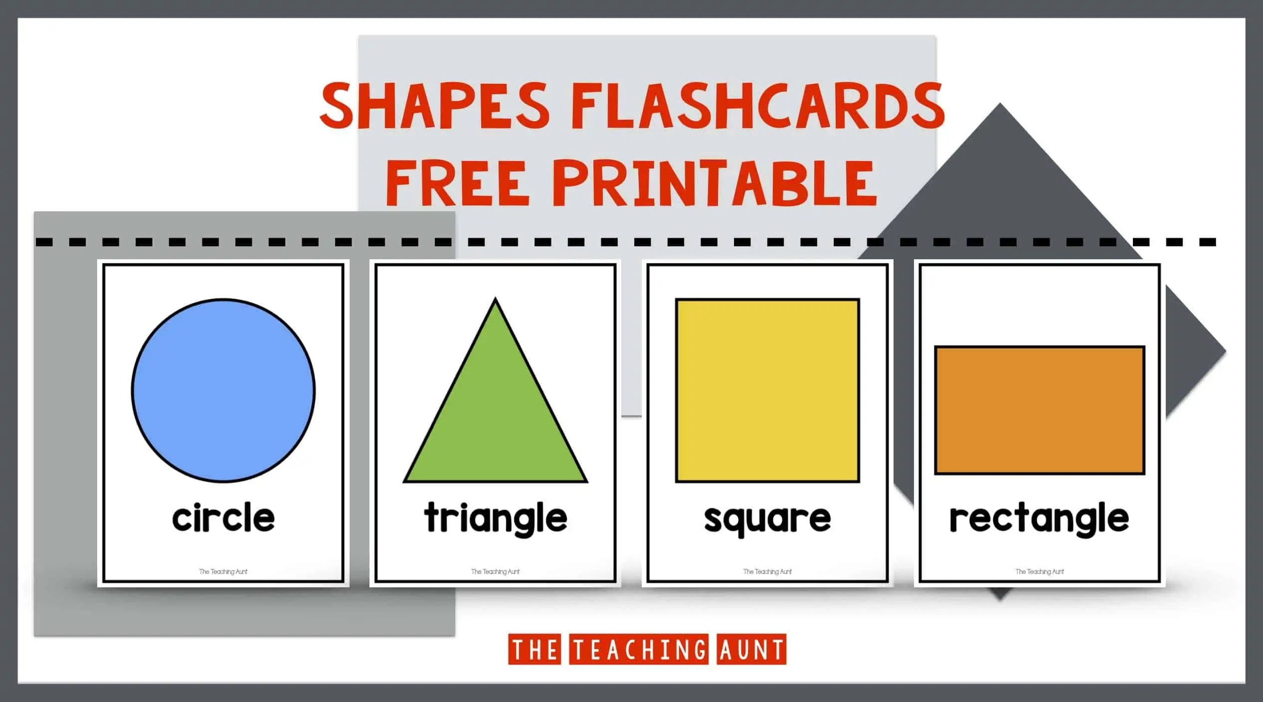 Free Printable Shapes And Colors Geometric Shapes Printable 