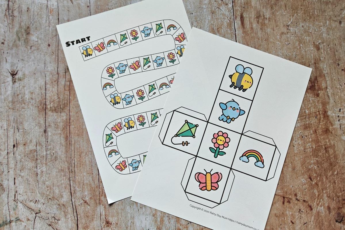 printable board games for kids