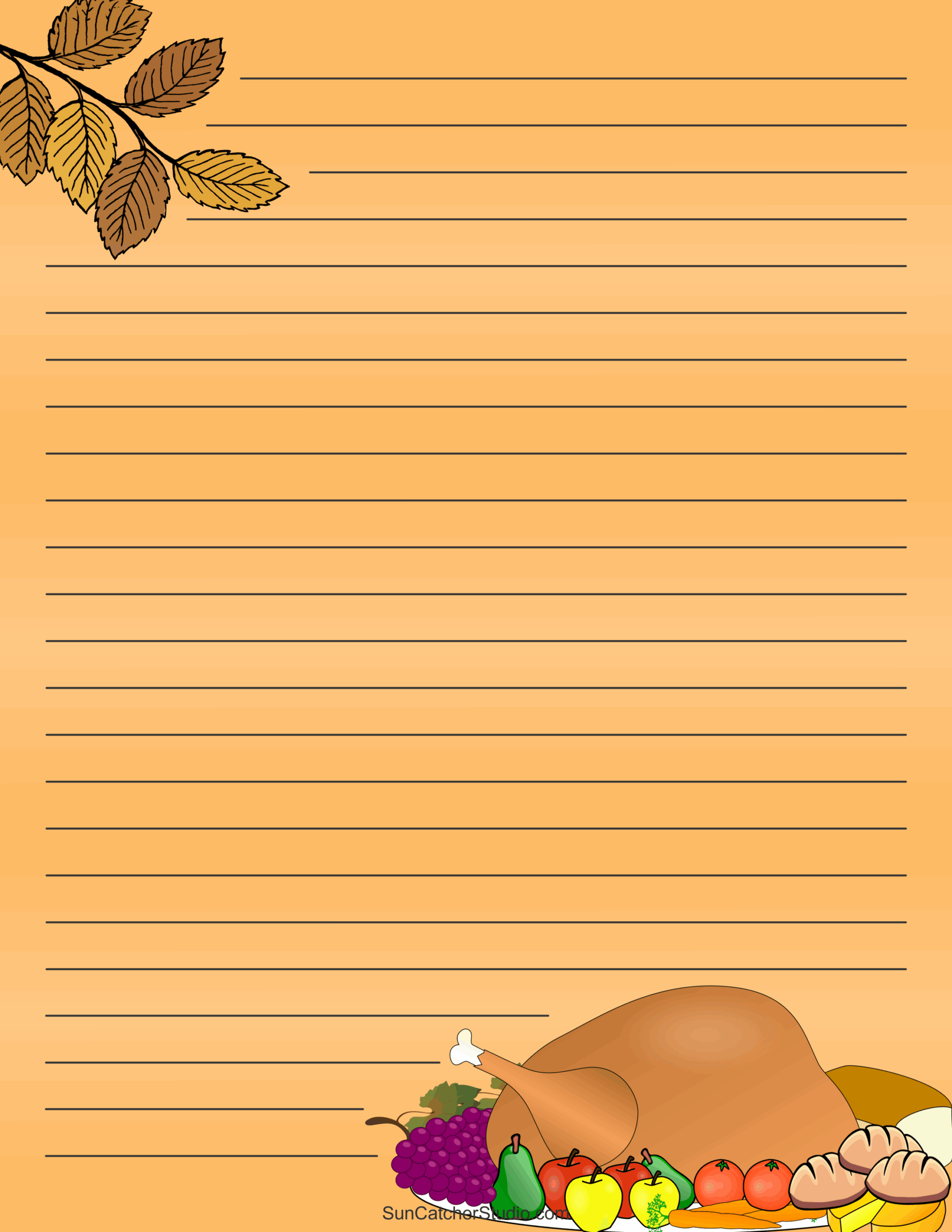 Free Printable Stationery And Lined Letter Writing Paper Free 