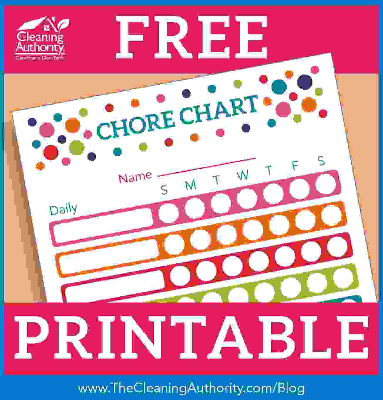 Free Printable Summer Chore Chart Free Printable Summer Chore Chart