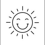 Free Printable Sunshine Coloring Page Cute Smiling Sun What Mommy Does