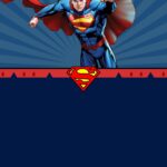 FREE Printable Superman Birthday Invitation Templates