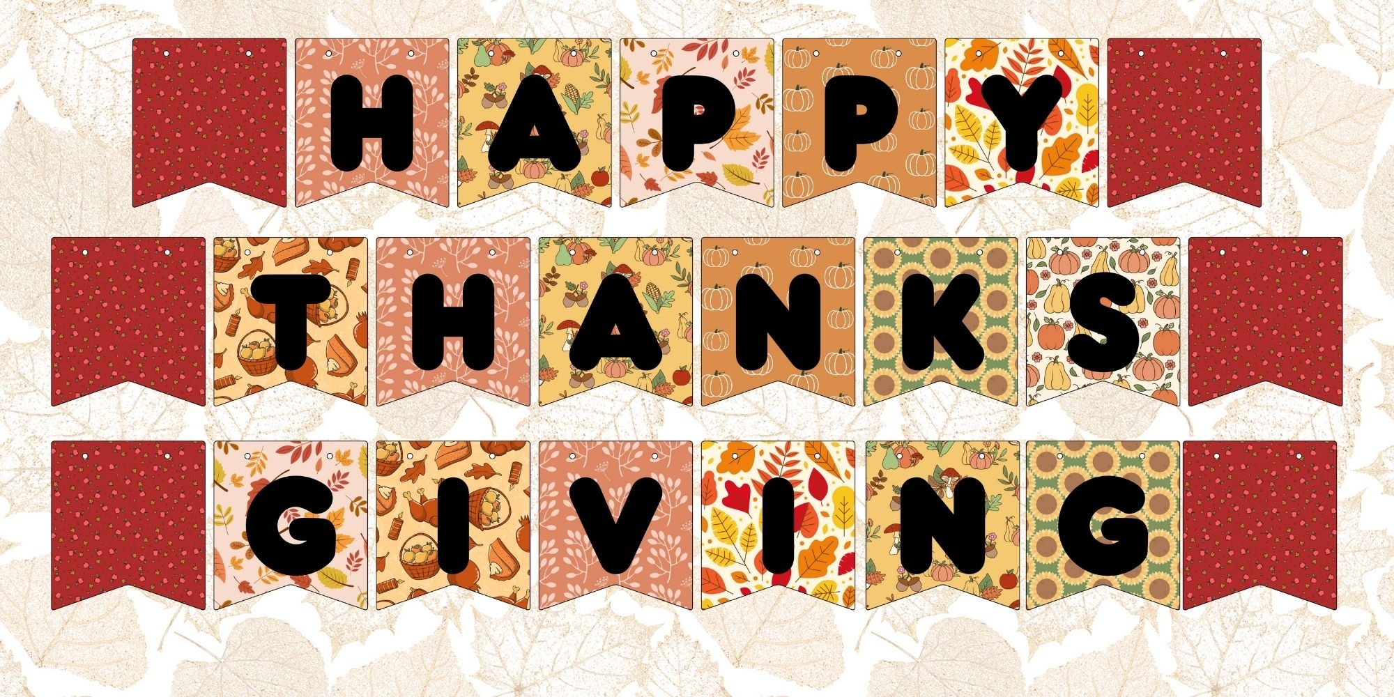 free printable thanksgiving flextangle templates