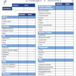 Free Printable Wedding Budget Planner And Worksheet Template Worksheets Library