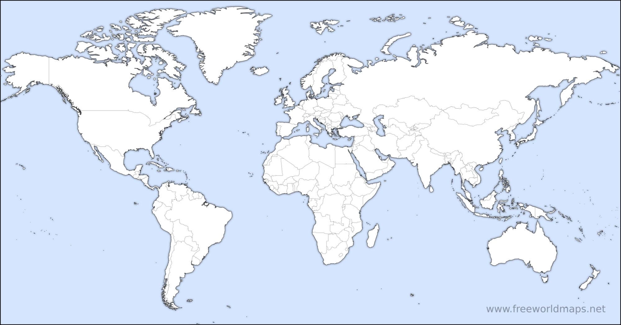 printable world maps for kids