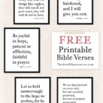 Free Printables Bible Verse Wall Art The Art Of Observation