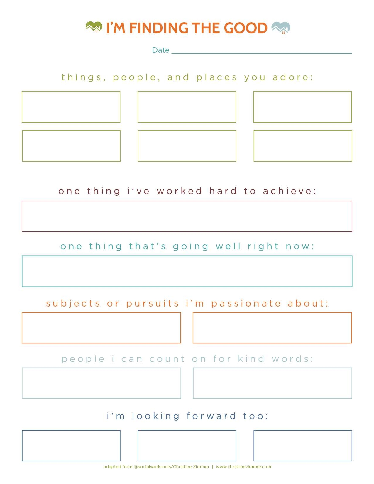 Free Printables LIV Health Worksheets Library
