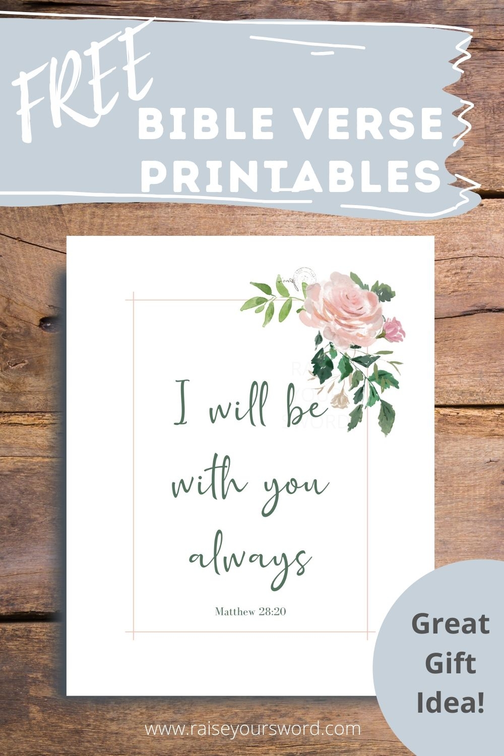 free printable scripture verses