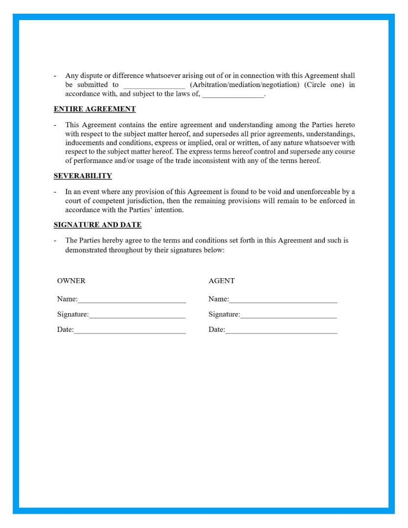 free printable property management forms