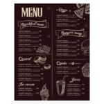 Free Restaurant Menu Template PSD 