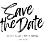 Free Save The Date Card Templates To Edit And Print Canva