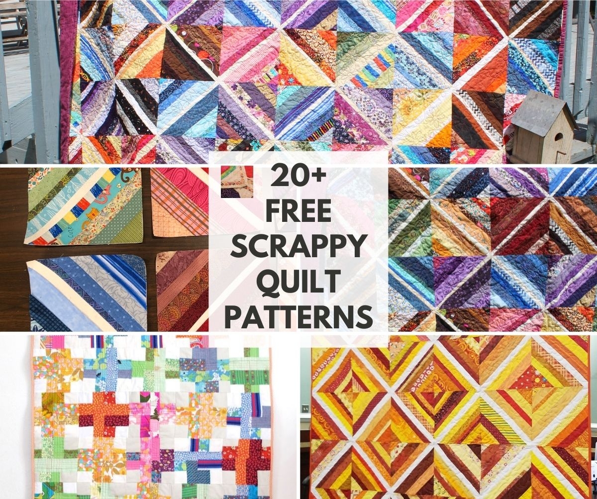 free printable scrap quilt patterns