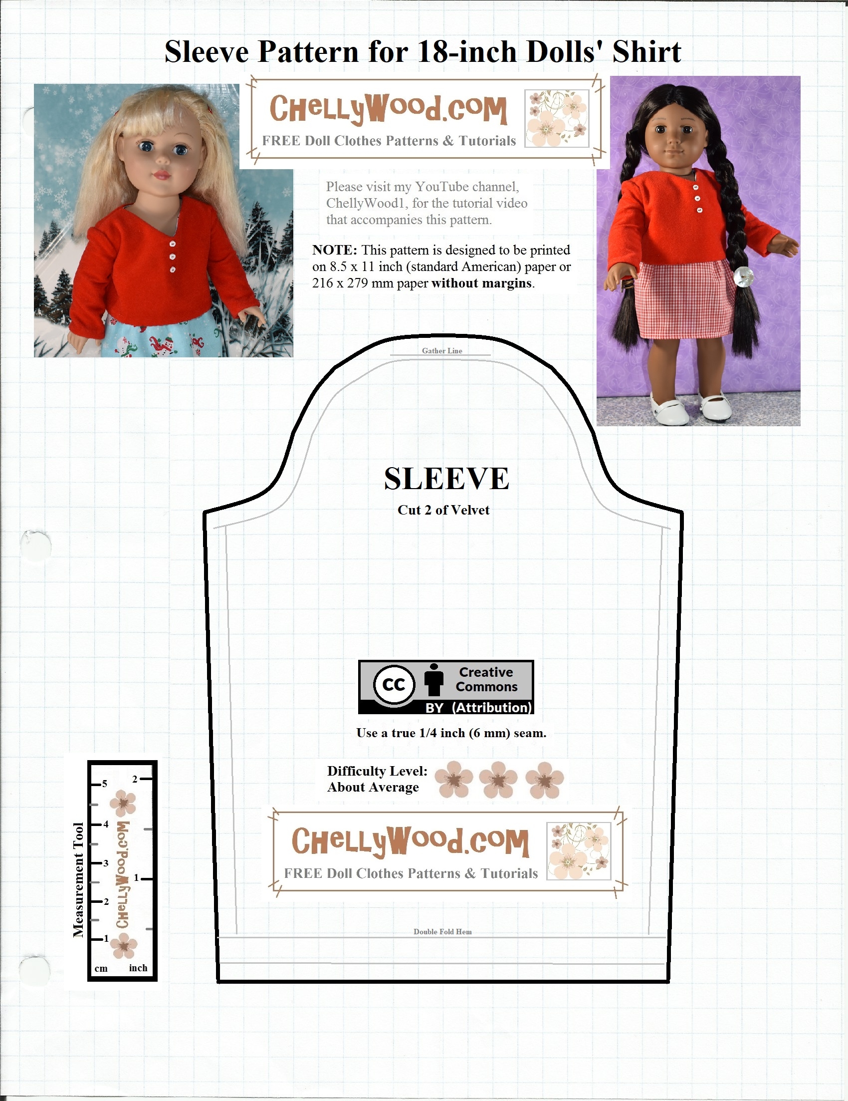 Free Sewing Patterns For 18 Dolls Clothes Velvet Shirt Project 
