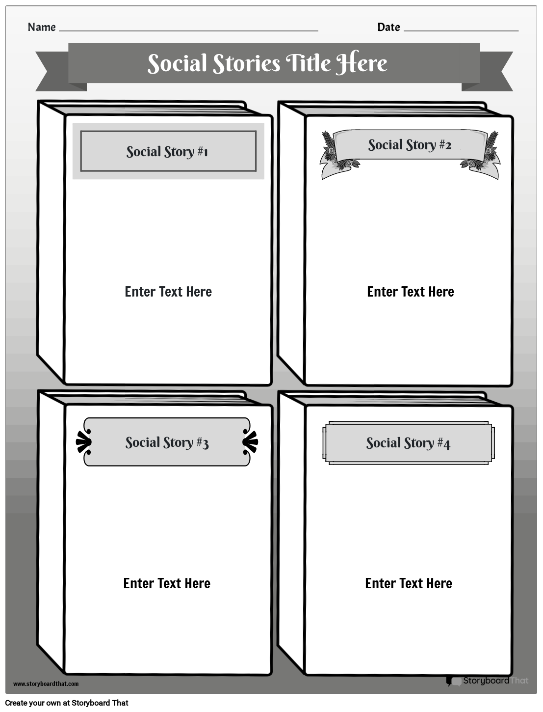 Free Social Story Templates Create U0026 Customize Easily Free Social Story Templates Create U0026 Customize Easily
