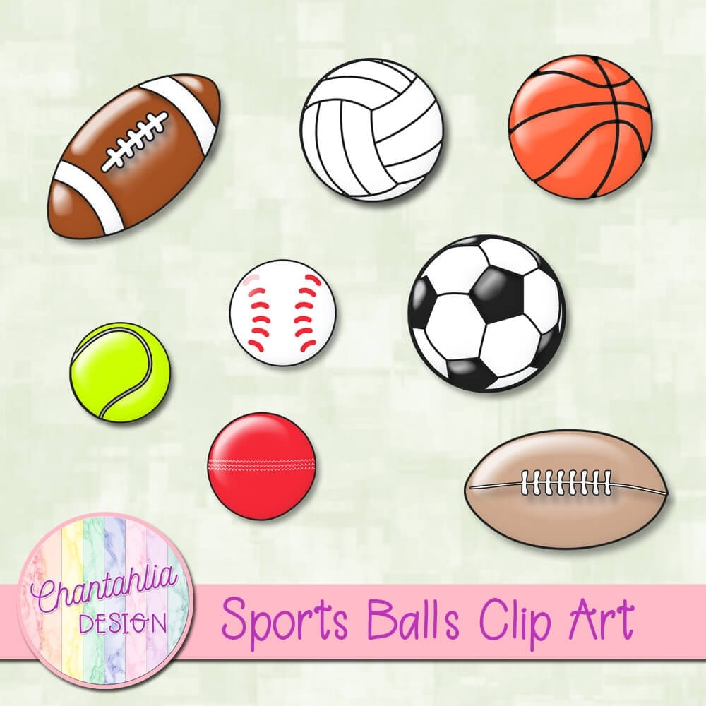 Free Sports Balls Clip Art Free Sports Balls Clip Art