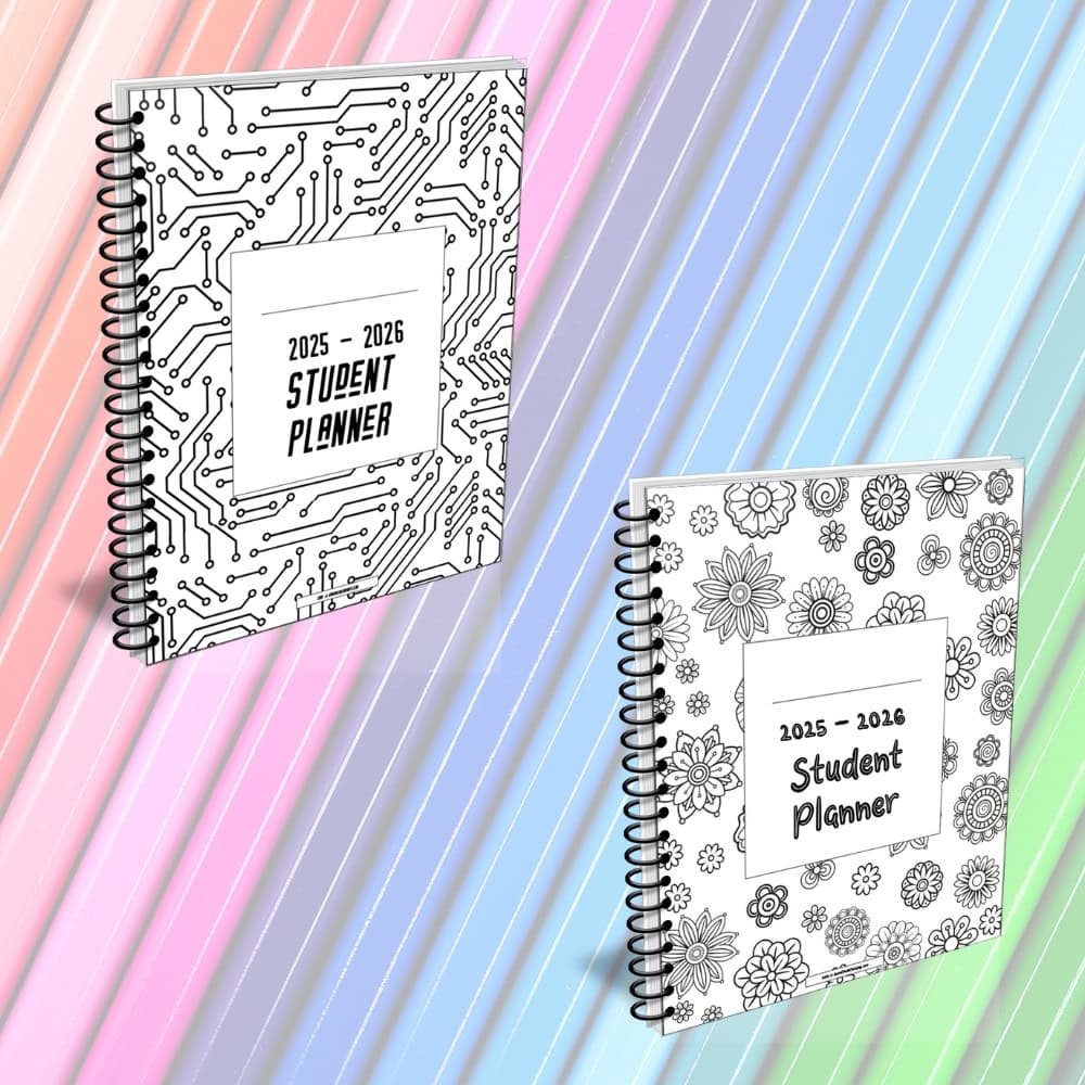 Free Student Planner Printable For The 2025 2026 School Year