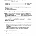 Free Sublease Agreement Template PDF Word