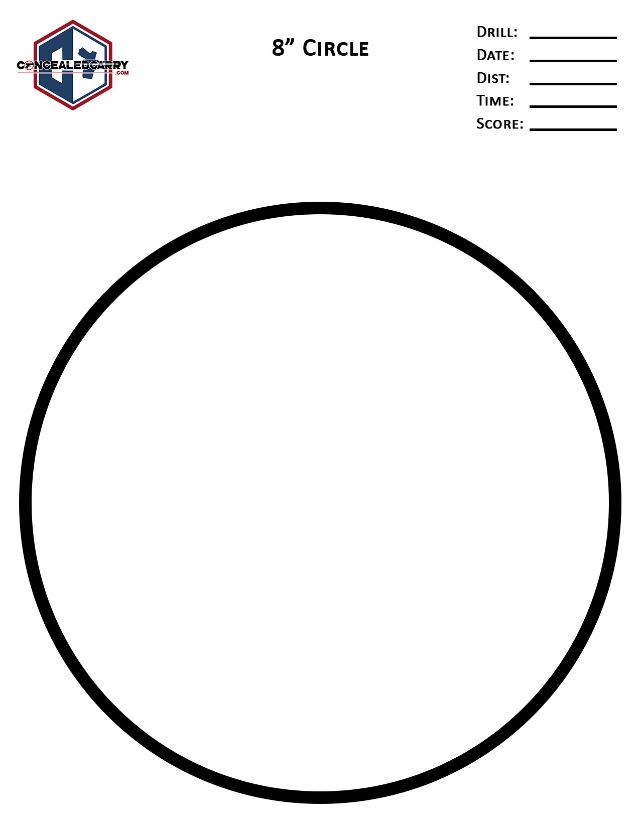 free printable targets 8 5 x 11