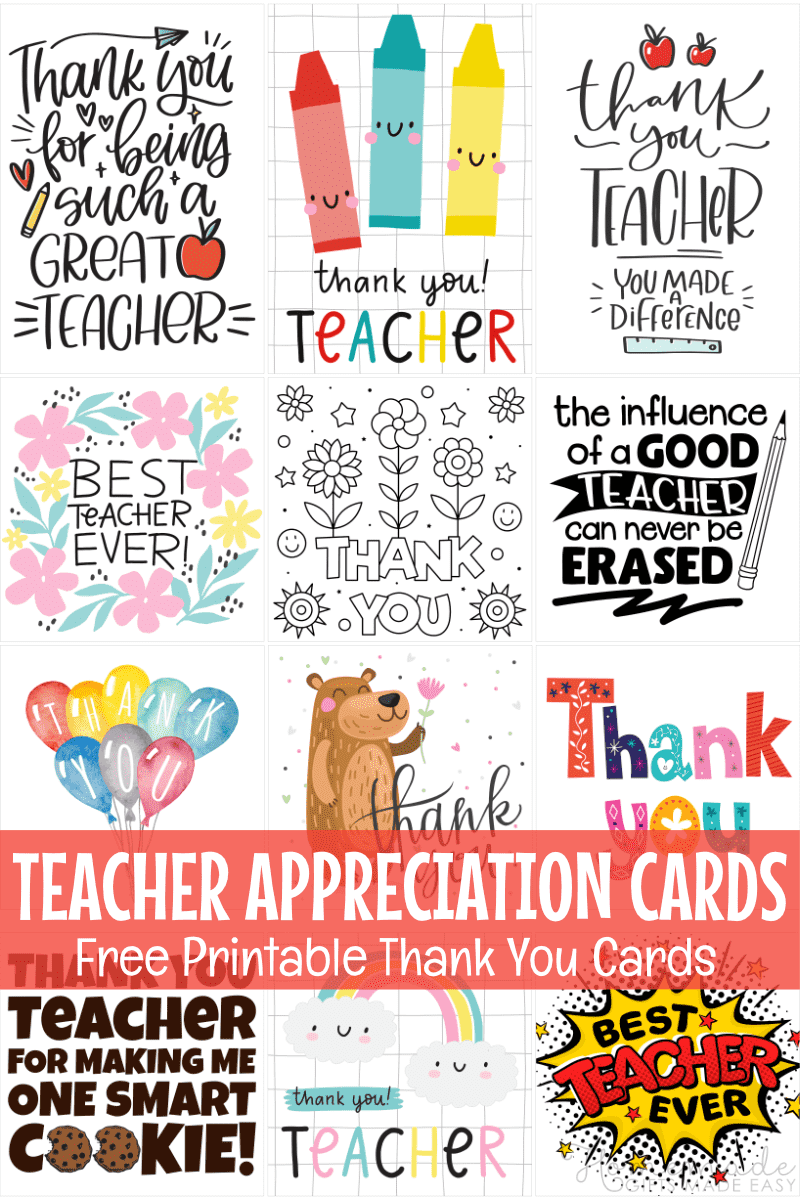 Free Teacher Appreciation Cards U0026 Thank You Cards For Teachers 2025 Free Teacher Appreciation Cards U0026 Thank You Cards For Teachers 2025