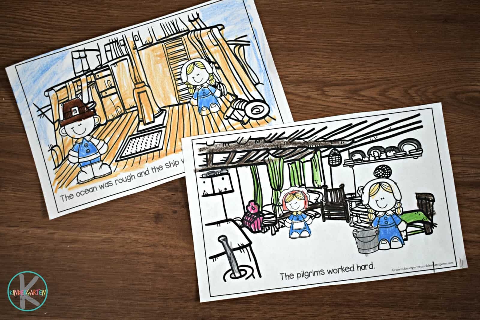 FREE The First Thanksgiving Book Printable