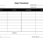 Free Timesheet Templates Download Daily Weekly And Monthly Time Sheets