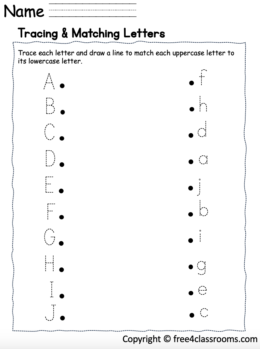 free printable practice tracing letters