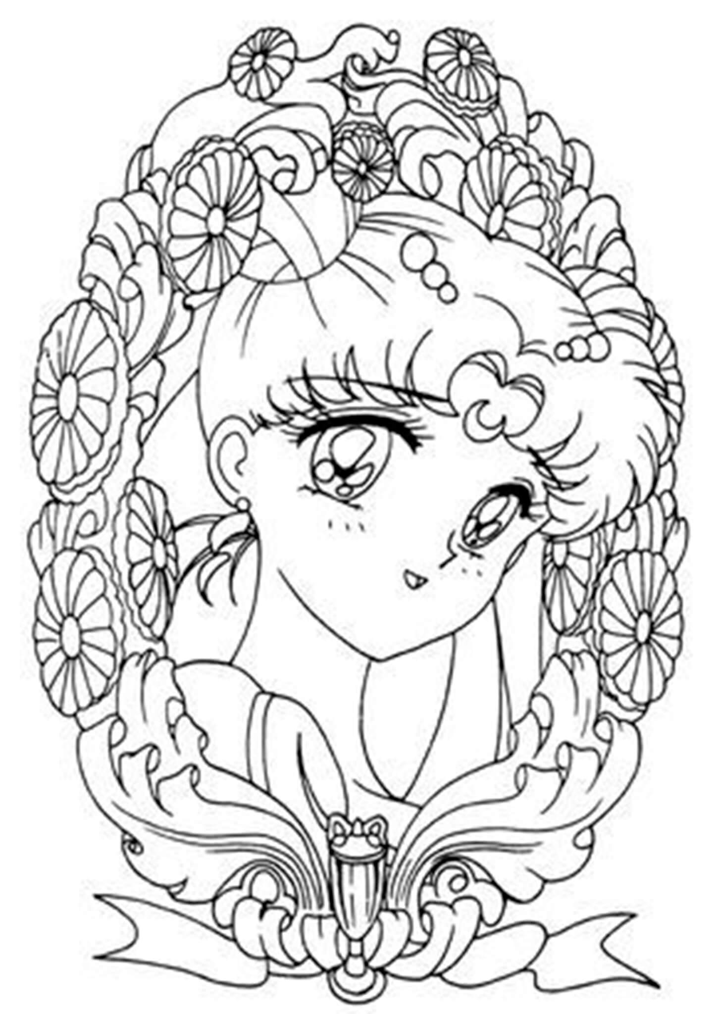 Free U0026 Easy To Print Sailor Moon Coloring Pages Tulamama