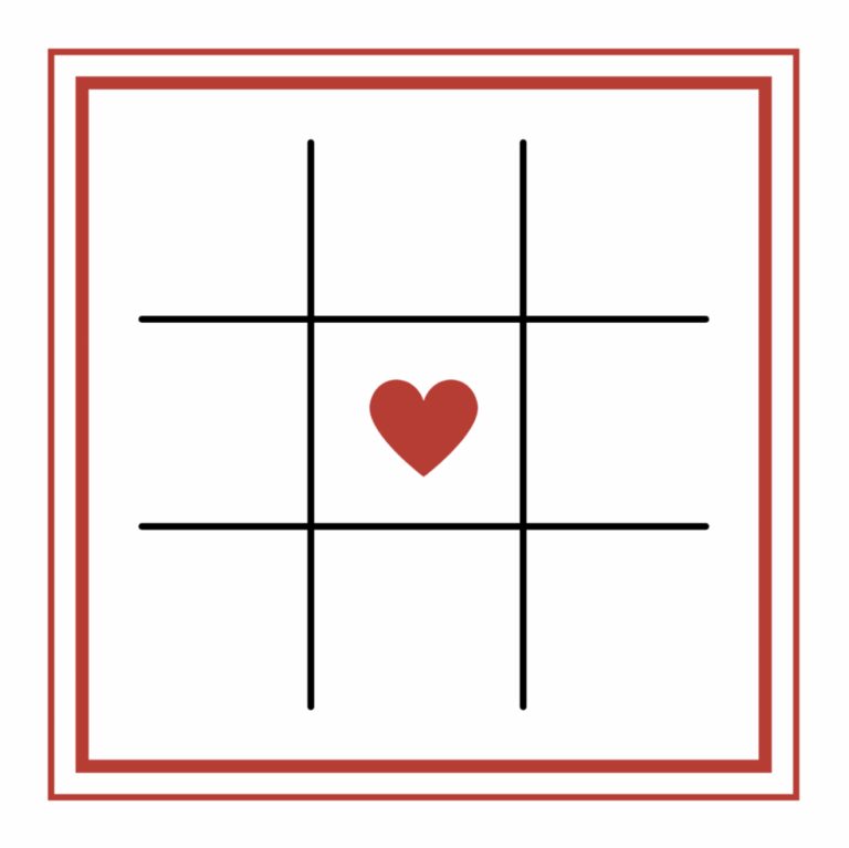Free Valentine Tic Tac Toe Printable Persnickety Prints