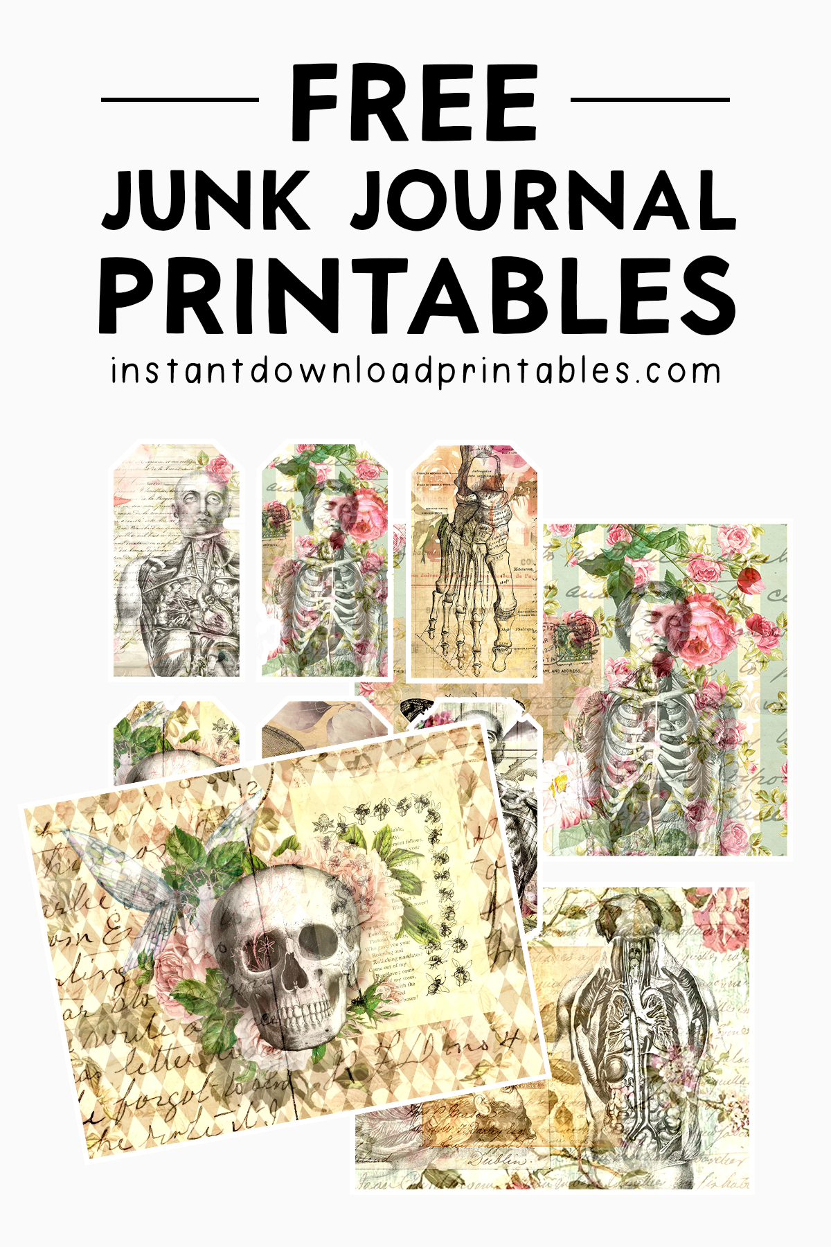 free printable digital ephemera