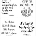 FREE Walt Disney Quote Printables Houston Mommy And Lifestyle 