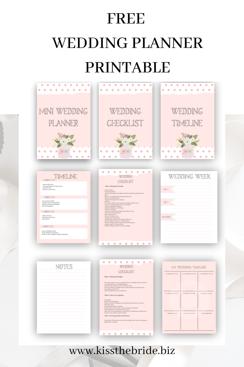 free printable wedding planner book pdf