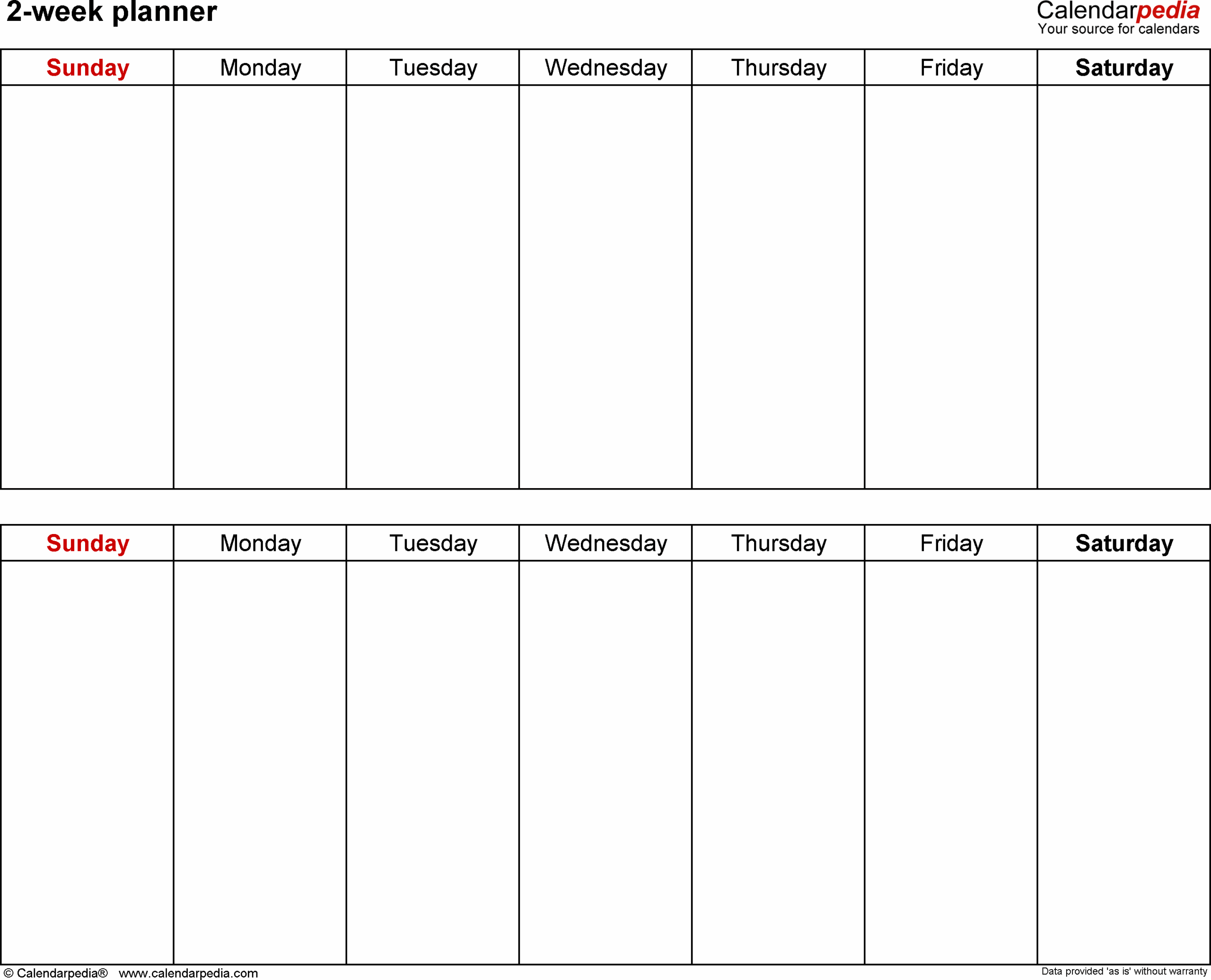 Free Weekly Planners In PDF Format 20 Templates Free Weekly Planners In PDF Format 20 Templates