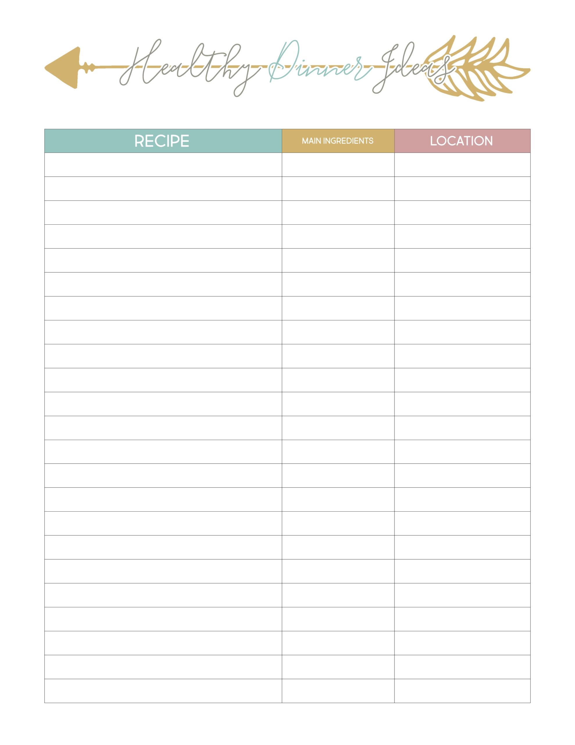 Free Weight Loss Planner Printable The Cottage Market Free Weight Loss Planner Printable The Cottage Market