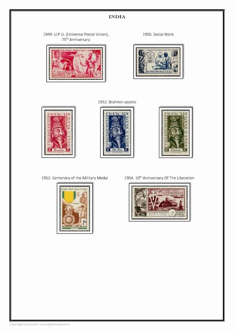 printable indian stamp album pages