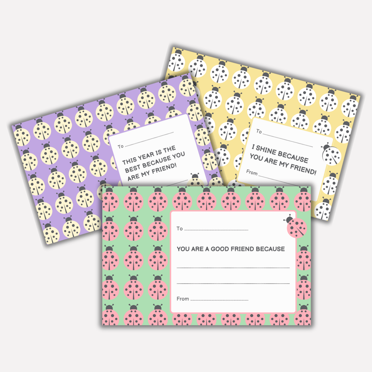 free printable friendship greeting cards