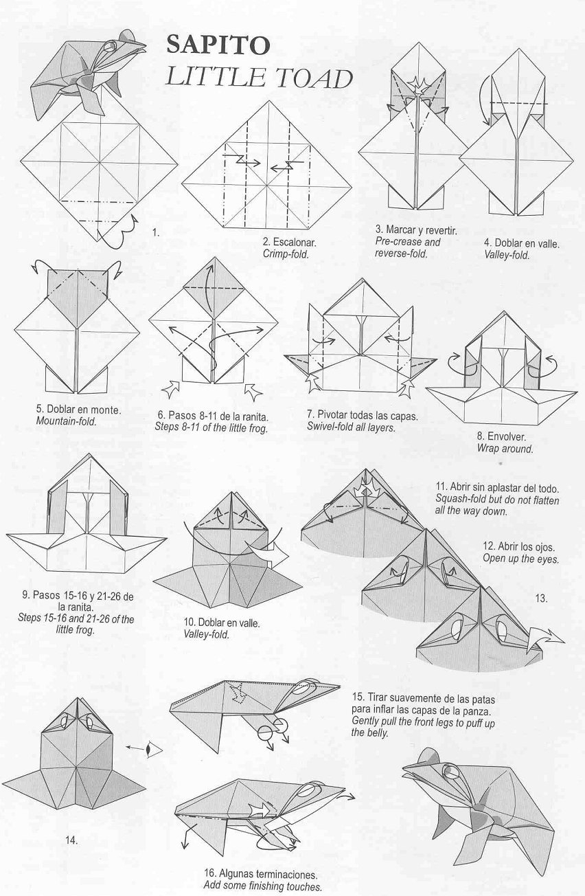 Frog Origami By Roman Diaz OrigamiArt Us