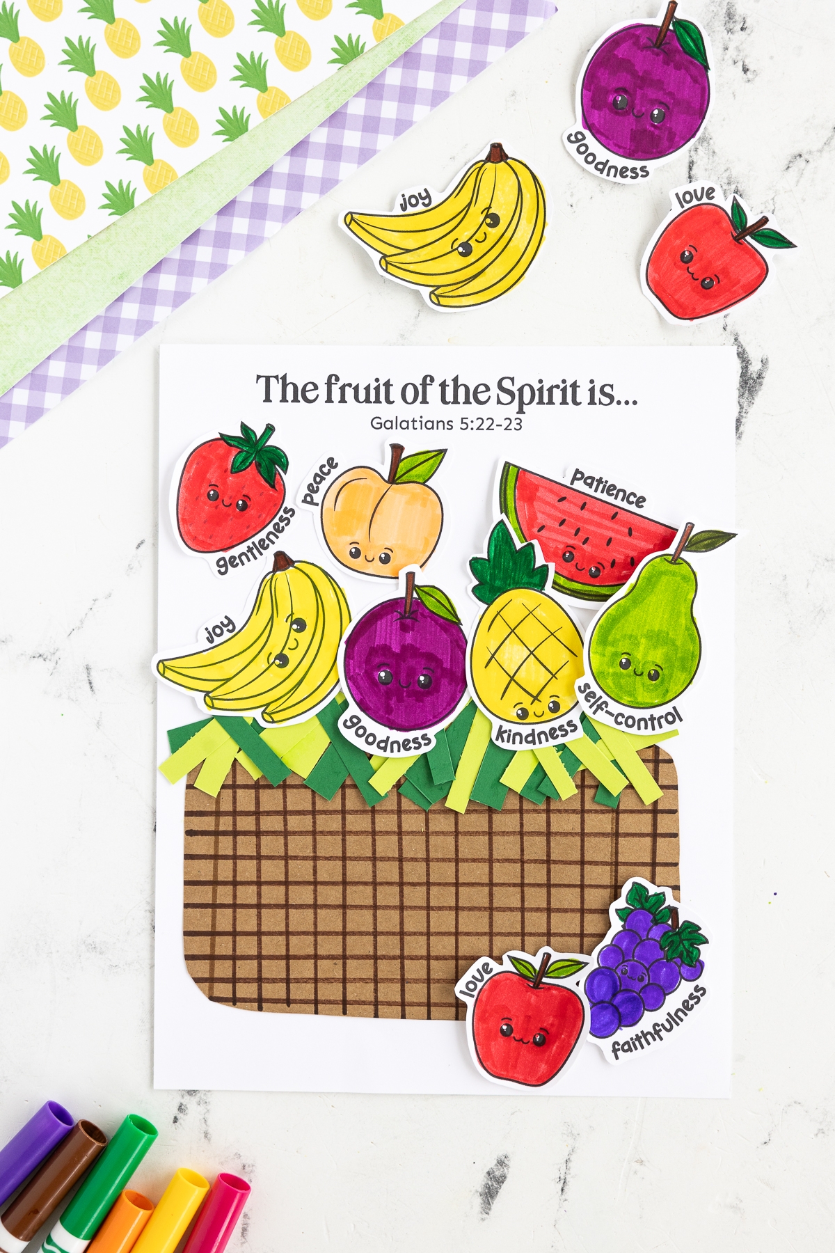 Fruit Of The Spirit Craft Made To Be A Momma