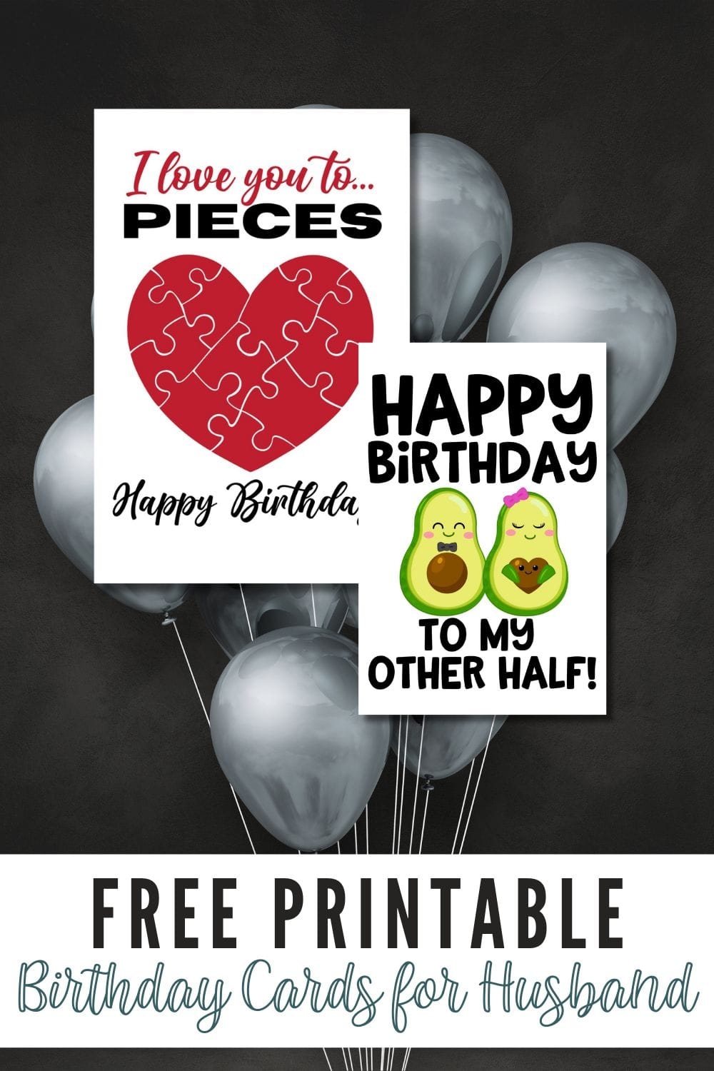 Fun Free Printable Birthday Cards For Husband Life Is Sweeter By 