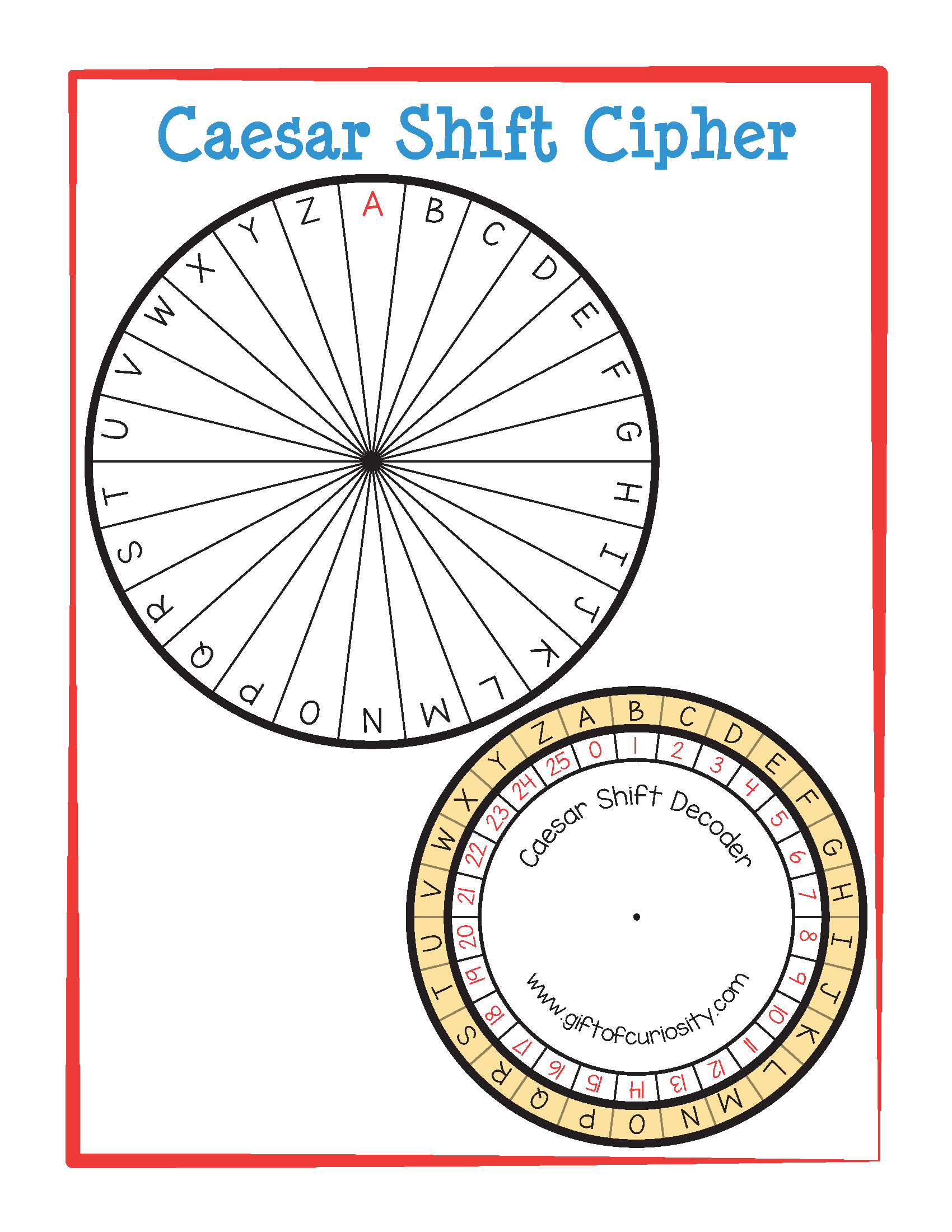 Fun With Caesar Shift Cipher Gift Of Curiosity Fun With Caesar Shift Cipher Gift Of Curiosity