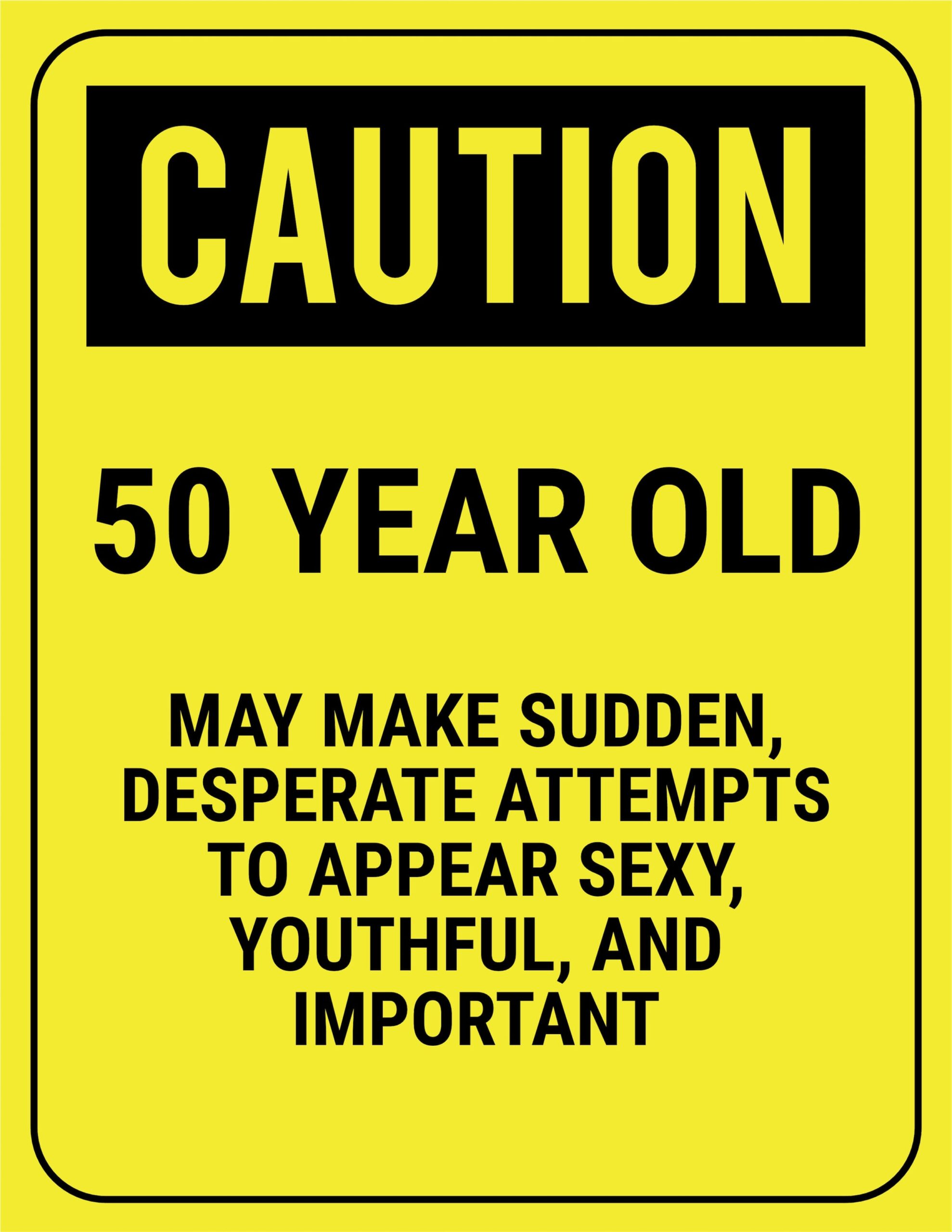 free printable 50th birthday signs